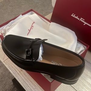 Salvatore Ferragamo Grandioso Gancini bit loafers